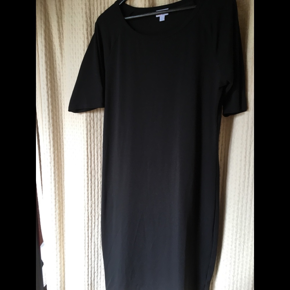 LuLaRoe Black XL Julia Dress - NWOT (orig creases)